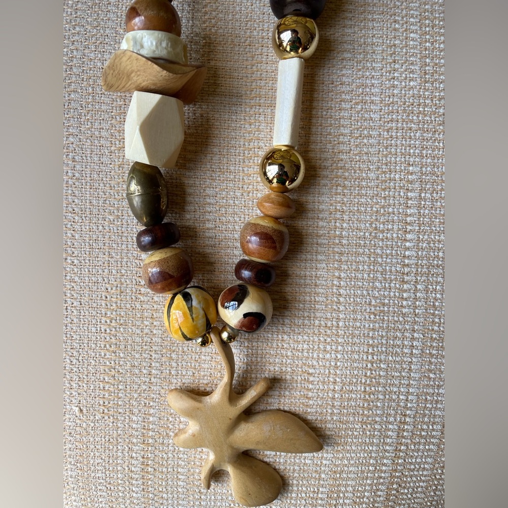 Wooden Necklace